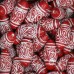 Large Oval Clay Beads, Red, Pack of 5